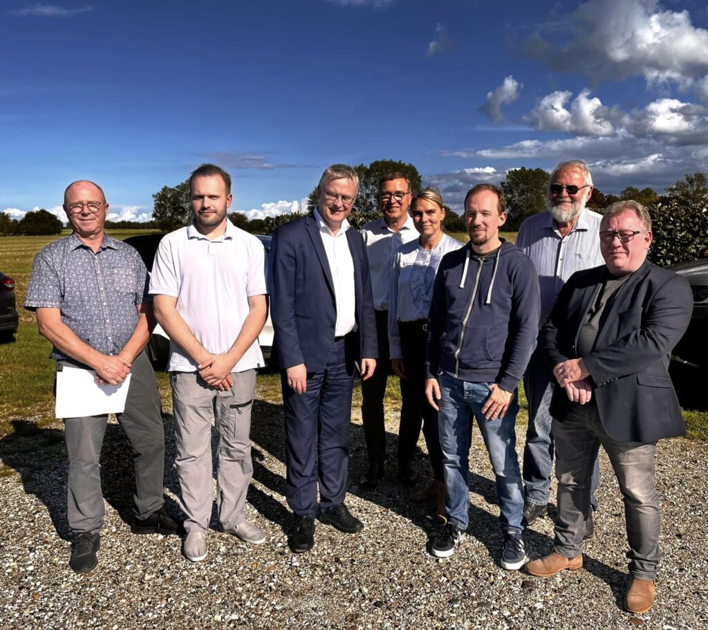 CPH:BIO havde iniviteret Jacob Jensen, Minister for fødevarer, landbrug og fiskeri til møde og Østdansk Landboforening var med.